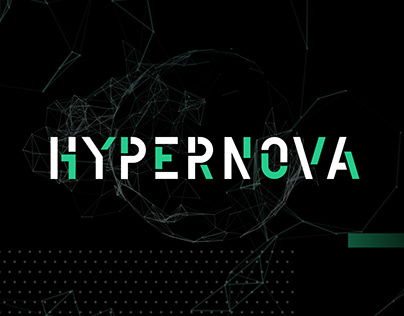 Hypernova - animated typeface