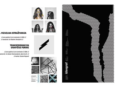Visual Research // Transformation of Graphic Form