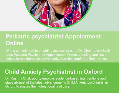 Child Anxiety psychiatrist in Oxford