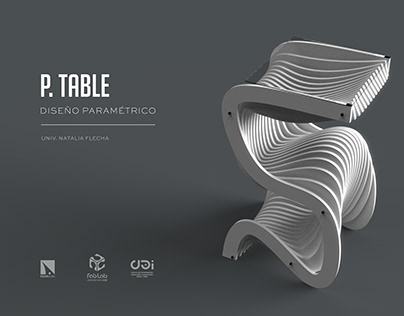 Parametric Design - 3D model nightstand