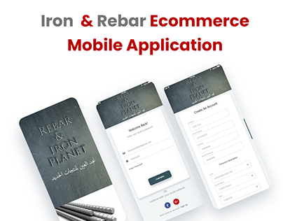 Iron & Rebar Ecommerce Mobile App
