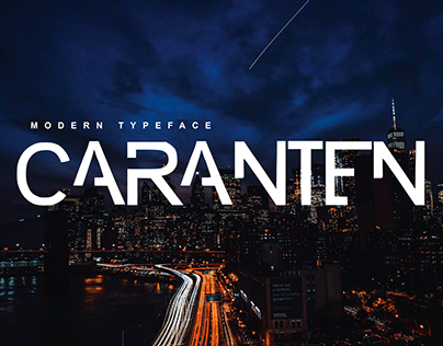 Caranten Typeface