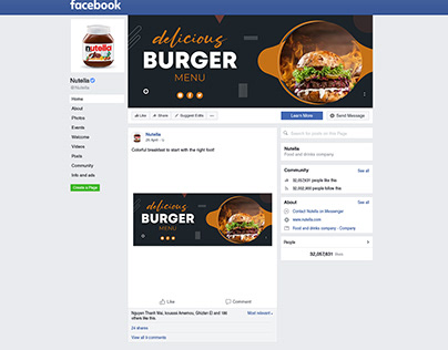 Amazing Food & Restaurant Facebook Cover Design