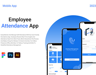 Employee Attendance Management App Design