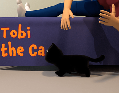 Tobi the Cat - 3D Animation