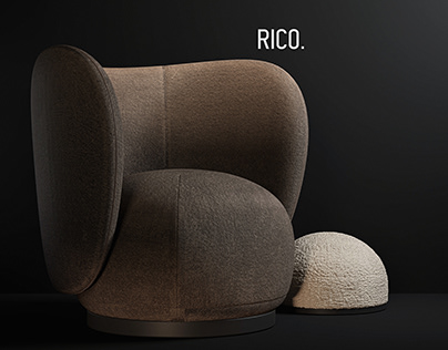 RECREATE | Rico Lounge Chair by Ferm Living
