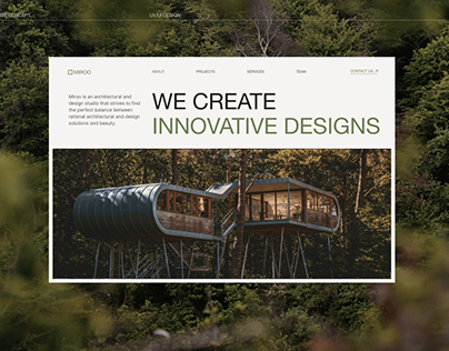 Project thumbnail - Architectural and interior design studio Landing Page