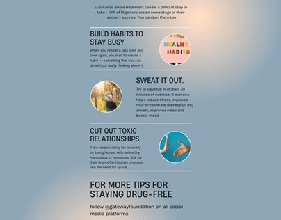 Pinterest Post on Tips for Staying Drug-Free