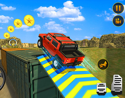 Offroad SUV Jeep Driving Game: Offroad Jeep Stunts