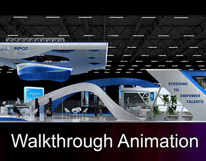 NMDC Exhibition creative Walkthrough Animation