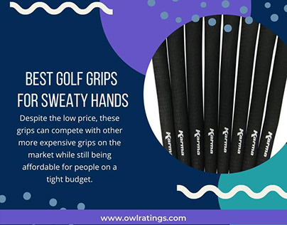Best Golf Grips for Sweaty Hands