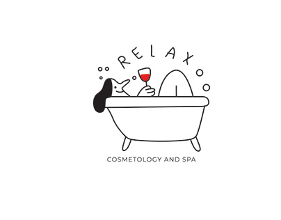 Logo design for cosmetology RELAX