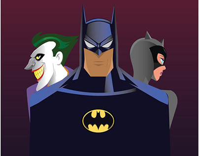 Batman the animated series poster