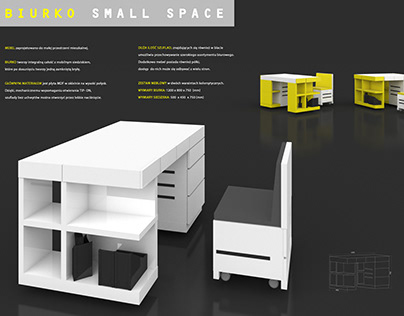 Small space desk, modern furniture