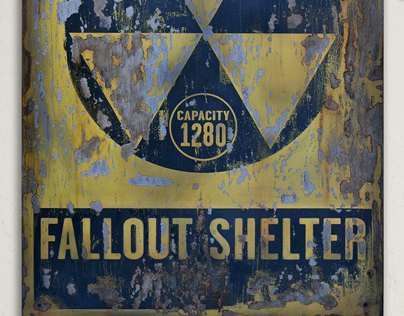 Fallout Shelter Vintage Sign