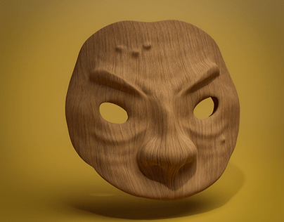 Wooden Mask