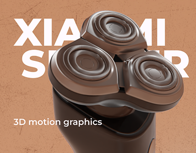 Shaver 3D motion video | Motion design