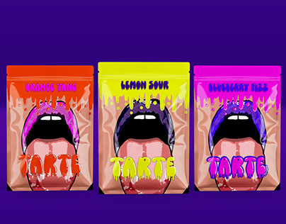Tarte Tongue - Brand Design - Packaging - Illustration