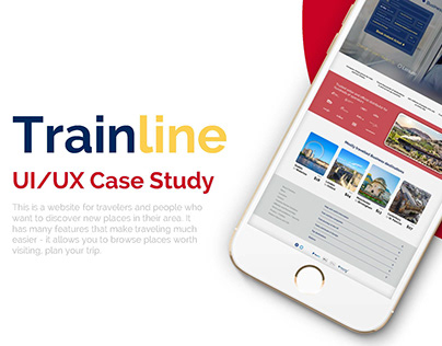 Train & Bus booking app UI/UX case study