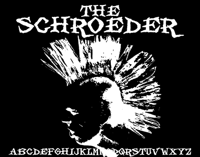 SCHROEDER FONT / INSPIRED BY THE EXPLOITED PUNK BAND