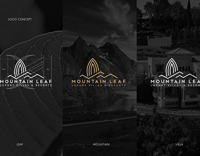 Mountain Leaf - Luxury Villas & Resorts Branding Design