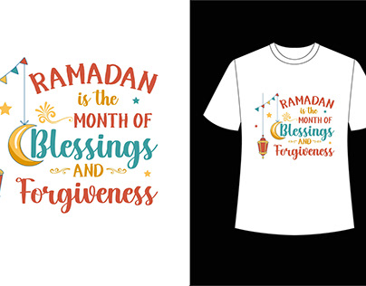 Ramadan is the month of blessings t-shirt