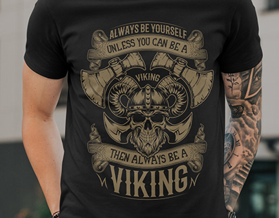 Viking T-shirt Design