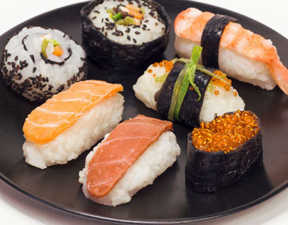 sushi mock up