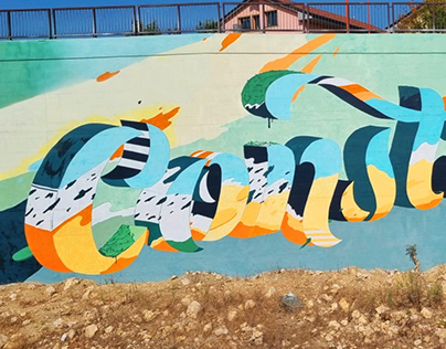 Constanta – City Lettering for Mural
