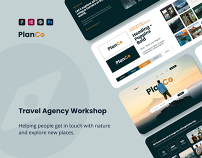 Travel Agency - Website Design Workshop (PlanCo)