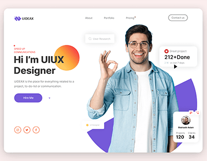 UIUX Designer - Web banner