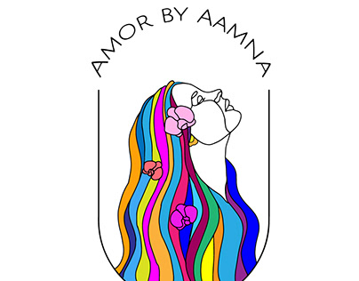 Amor by Aamna Logo Design for Beauty Products