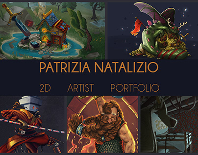 2D Artist Patrizia Natalizio Portfolio