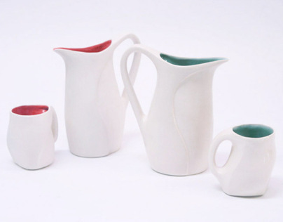 Pitcher and Cup Set