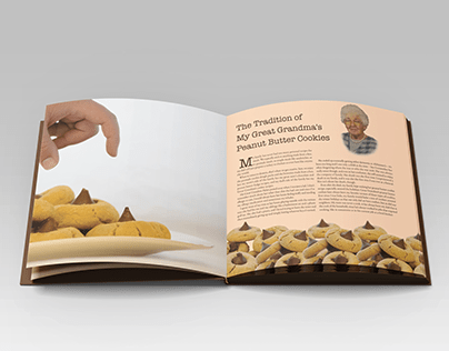 Great Grandma Helen's Peanut Butter Cookies (Cookbook)