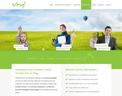 Webdesign Vry! Intelligence Business