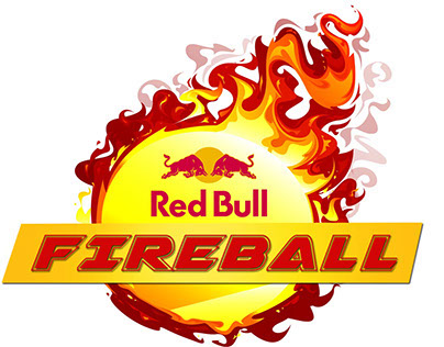 Redbull Fireball Logo and Poster