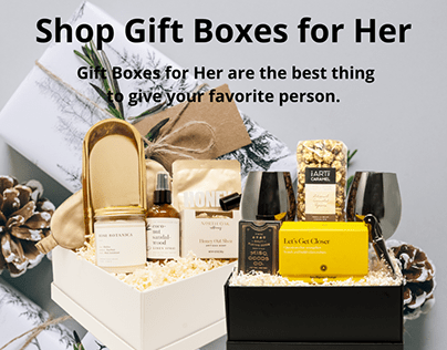 Shop Gift Boxes for Her - MerakiGold