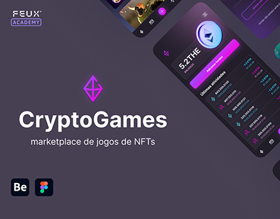 CryptoGames - Marketplace de NFTs (Curso de Figma)