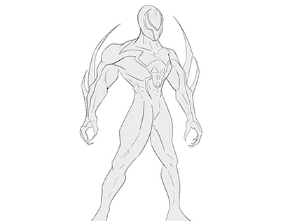 Spiderman 2099 concept