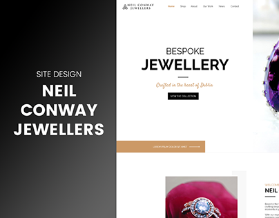Neil Conway Jewellers - Site Design