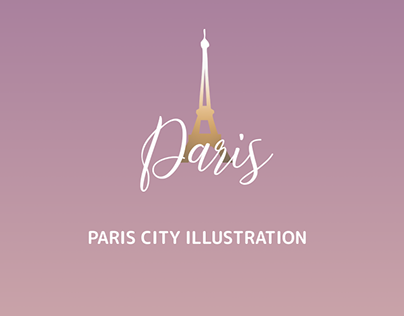 Paris City Illustration