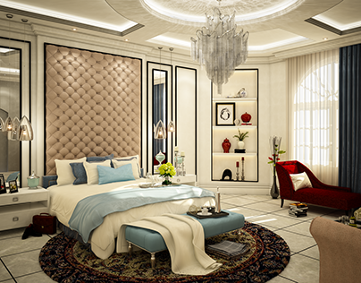 Neoclassic Master Bedroom