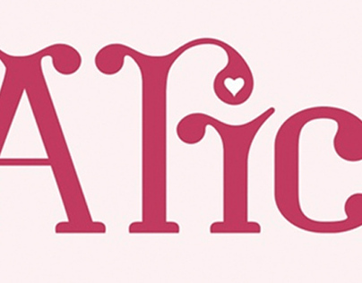 Typeface design - Alice