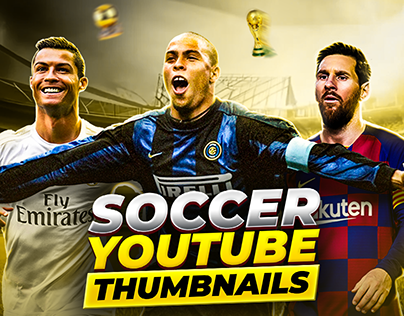 Project thumbnail - Creative Football Youtube Thumbnails
