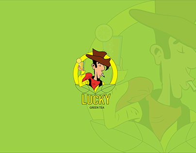 Logo Green Tea Lucky