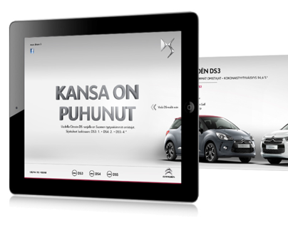 iPad ads for Citroën