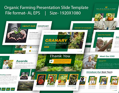 Organic Farming Presentation Slide Template