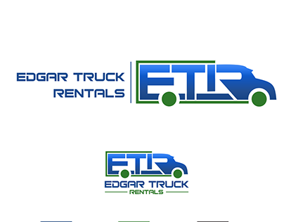 Logo design for Edgar Truck Rentals