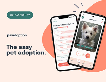 Project thumbnail - pawdoption - for finding your new furry-ever companion